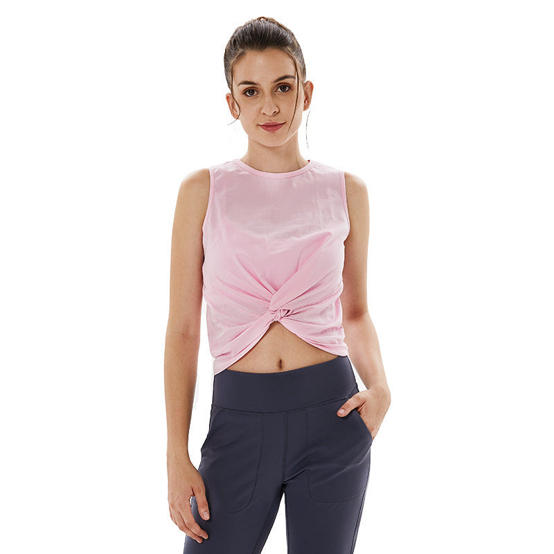 Loose yoga tops sleeveless